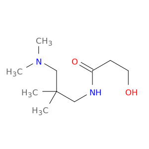 Propanamide, N-[3-(dimethylamino)-2,2-dimethylpropyl]-3-hydroxy-