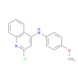4-Quinolinamine, 2-chloro-N-(4-methoxyphenyl)-