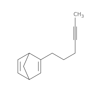 Bicyclo[2.2.1]hepta-2,5-diene, 2-(4-hexynyl)-