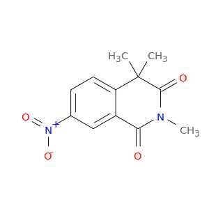 1,3(2H,4H)-Isoquinolinedione, 2,4,4-trimethyl-7-nitro-