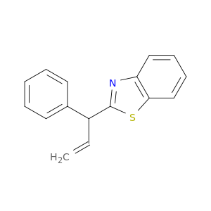 2-(1-phenylprop-2-en-1-yl)-1,3-benzothiazole