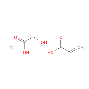 acrylic acid; 2-hydroxyaceticacid; titanium