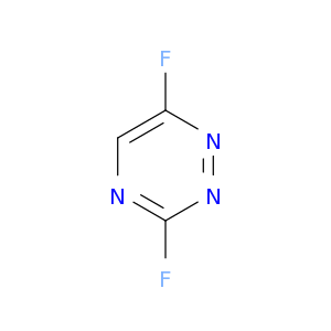 1,2,4-Triazine, 3,6-difluoro-