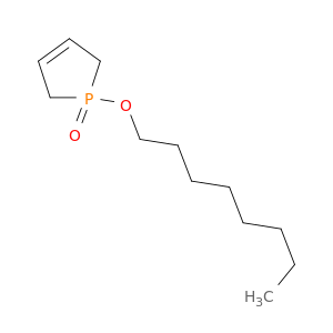 1-octoxy-1$l^C<sub>12</sub>H<sub>23</sub>O<sub>2</sub>P-phosphacyclopent-3-ene 1-oxide