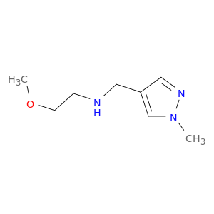 N-(2-甲氧基乙基)-N-[(1-甲基-1H-吡唑-4-基)甲基]胺