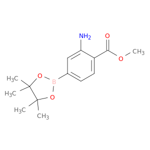 3-氨基-4-甲氧羰基苯基硼酸频那醇酯