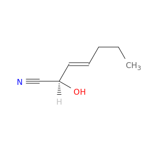 3-Heptenenitrile, 2-hydroxy-, (2R,3E)-