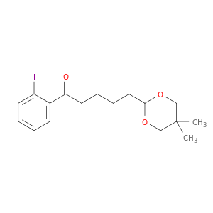 5-(5,5-二甲基-1,3-二氧烷-2-基)-1-(2-碘苯基)-1-戊酮