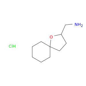 1-oxaspiro[4.5]decan-2-ylmethanamine hydrochloride