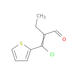 2-(氯-2-噻吩基亚甲基)Butanal