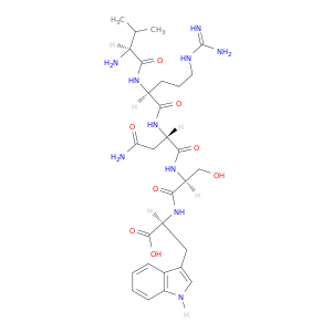 L-Tryptophan, L-valyl-L-arginyl-L-asparaginyl-L-seryl-