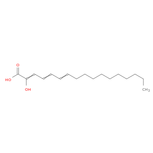 Heptadecatrienoic acid, hydroxy-