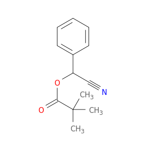 Propanoic acid, 2,2-dimethyl-, cyanophenylmethyl ester
