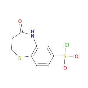 4-氧代-2,3,4,5-四氢苯并[B][1,4]噻嗪氨基-7-磺酰氯