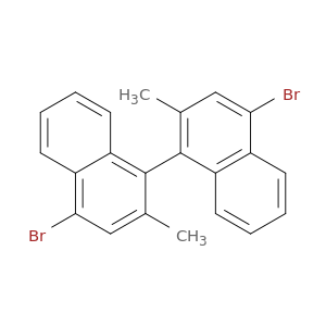 1,1'-Binaphthalene, 4,4'-dibromo-2,2'-dimethyl-