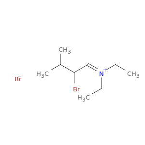Ethanaminium, N-(2-bromo-3-methylbutylidene)-N-ethyl-, bromide