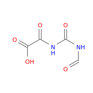 Acetic acid, [[(formylamino)carbonyl]amino]oxo-