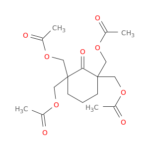 Cyclohexanone, 2,2,6,6-tetrakis[(acetyloxy)methyl]-