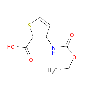 2-Thiophenecarboxylic acid, 3-[(ethoxycarbonyl)amino]-