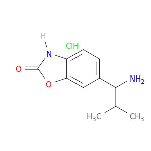 6-(1-氨基-2-甲基丙基)-2,3-二氢-1,3-苯并噁唑-2-酮盐酸盐