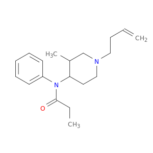 Propanamide,N-[1-(3-buten-1-yl)-3-methyl-4-piperidinyl]-N-phenyl-