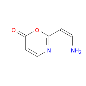 6H-1,3-Oxazin-6-one, 2-[(1Z)-2-aminoethenyl]-