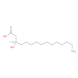 Pentadecanoic acid, 3-hydroxy-, (R)-