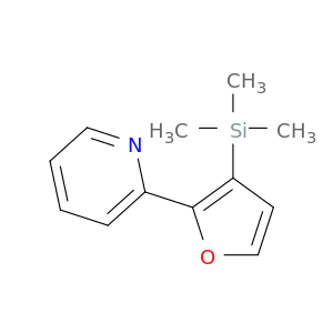 Pyridine, 2-[3-(trimethylsilyl)-2-furanyl]-