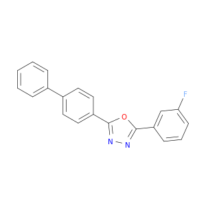 1,3,4-Oxadiazole, 2-[1,1'-biphenyl]-4-yl-5-(3-fluorophenyl)-