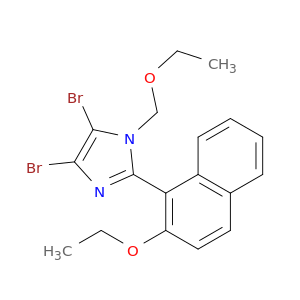 4,5-DIBROMO-1-ETHOXYMETHYL-2-(2-ETHOXY-NAPHTHALEN-1-YL)-1H-IMIDAZOLE