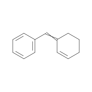 Benzene, (2-cyclohexen-1-ylidenemethyl)-