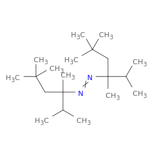 Diazene, bis[1,3,3-trimethyl-1-(1-methylethyl)butyl]-