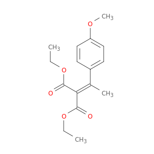 Propanedioic acid, [1-(4-methoxyphenyl)ethylidene]-, diethyl ester