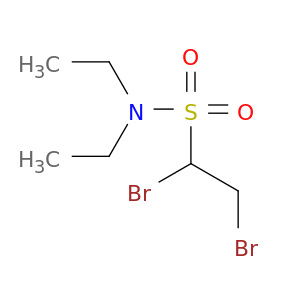 Ethanesulfonamide, 1,2-dibromo-N,N-diethyl-