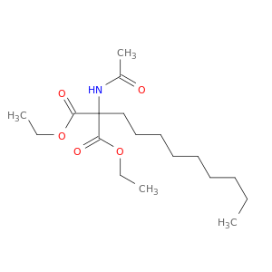 diethyl(acetylamino)(nonyl)propanedioate