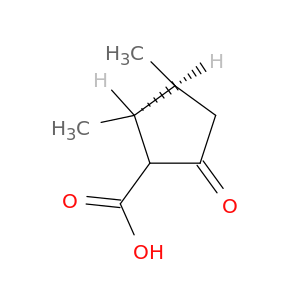 Cyclopentanecarboxylic acid, 2,3-dimethyl-5-oxo-, (2R,3S)-