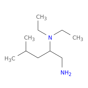 (1-amino-4-methylpentan-2-yl)diethylamine