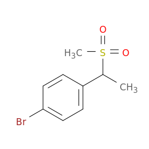 1-Bromo-4-(1-methanesulfonylethyl)benzene