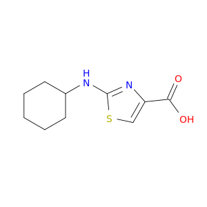 2-(Cyclohexylamino)-1,3-thiazole-4-carboxylic acid