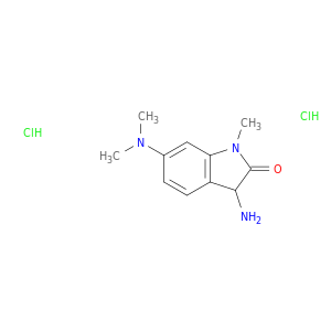 3-Amino-6-(dimethylamino)-1-methyl-2,3-dihydro-1H-indol-2-one dihydrochloride