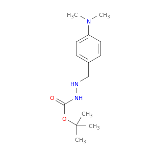 tert-Butyl 2-(4-(dimethylamino)benzyl)hydrazinecarboxylate