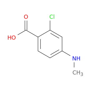2-Chloro-4-(methylamino)benzoic acid