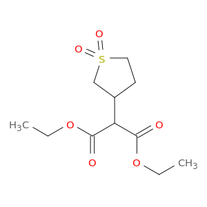 Propanedioic acid,2-(tetrahydro-1,1-dioxido-3-thienyl)-, 1,3-diethyl ester
