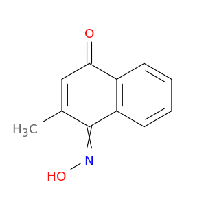 1,4-Naphthalenedione, 2-methyl-, monooxime