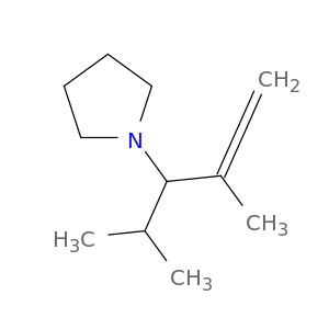 1-(1-ISOPROPYL-2-METHYL-2,3-BUTADIENYL)PYRROLIDINE