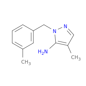 4-METHYL-1-(3-METHYLBENZYL)-1H-PYRAZOL-5-AMINE