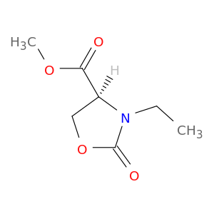 4-Oxazolidinecarboxylic acid, 3-ethyl-2-oxo-, methyl ester, (S)-