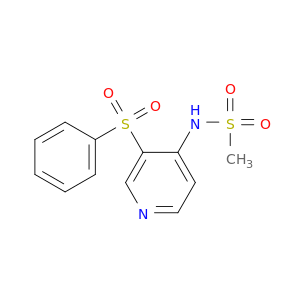 Methanesulfonamide, N-[3-(phenylsulfonyl)-4-pyridinyl]-