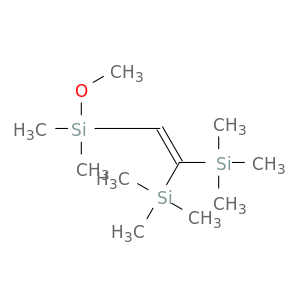 Silane, [(methoxydimethylsilyl)ethenylidene]bis[trimethyl-