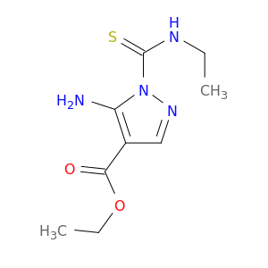 Ethyl 5-amino-1-(ethylcarbamothioyl)-1H-pyrazole-4-carboxylate
